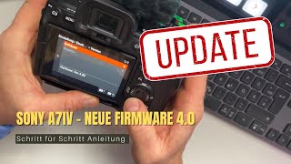 Sony a7IV Firmware 40  endlich Focus Stacking verfügbar [upl. by Higinbotham854]