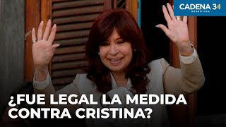 Le quitaron la JUBILACIÓN a CRISTINA ¿Estuvo bien DESDE lo LEGAL la decisión  Cadena 3 [upl. by Vitoria201]