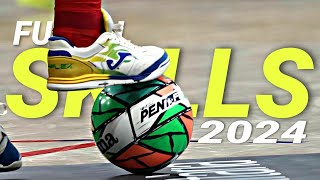 Most Humiliating Skills amp Goals 2024 ● Futsal [upl. by Elga734]