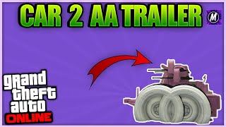 NEW GTA 5 ONLINE HOW TO MERGE THE AA TRAILER CAR TO AA TRAILER MERGE EASY ALL PLATFORMS [upl. by Sair617]