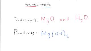 31 Reactants and Products [upl. by Beaver671]