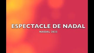 Espectacle de Nadal 2023 IES Llompart [upl. by Eellehs]