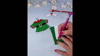 Tutorial piccoli vestiti elfi per Natale [upl. by Dennet]