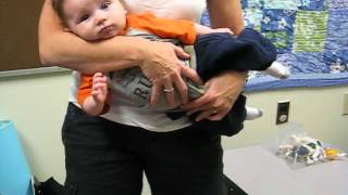 Infant Phys Therapy  Torticollis exercisesPart7 [upl. by Akemit]