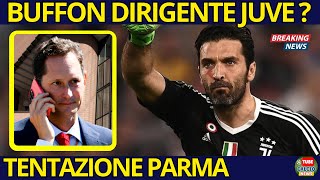 BUFFON LASCIA LITALIA E TORNA IN BIANCONERO SVELATO IL NUOVO RUOLO  CALCIO NEWS [upl. by Chellman285]