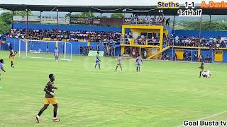 steths 61 v alphansusdavis dacostacup2024 roundof16 soccer football youtube 291024 [upl. by Aidas]