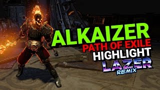 HIGHLIGHT  Alkaizer x Path of Exile  Zizarans death analysis LAZER remix [upl. by Yemaj]