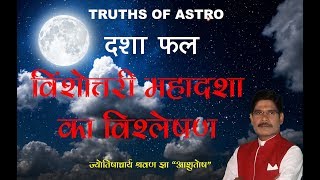 Dash Phal 01How do we analyse Vimshottari Mahadasha by renowned astrologer vimshottarimahadasha [upl. by Devlin]