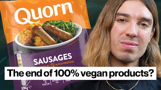 So vegan products are being blended with actual meat and dairy now [upl. by Nangatrad]