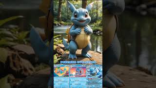 pokemon evolution Squirtle Wartortle Blastoise [upl. by Okuy]