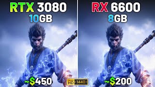 RTX 3080 vs RX 6600  Test in 15 Games  1440p [upl. by Ocnarfnaig]