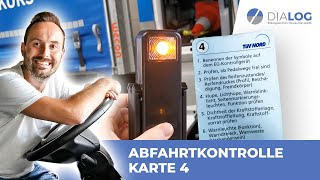 Abfahrtskontrolle Karte 4 erklärt LKWKlasse C  DIALOG BZ [upl. by Dasie]