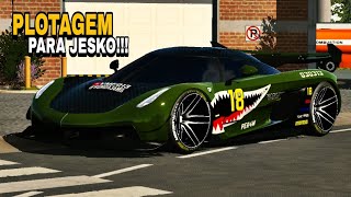 PLOTAGEM PARA KOENIGSEGG JESKO CAR PARKING MULTIPLAYER [upl. by Chiou]