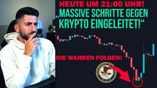 BRANDAKTUELL Bitcoin in GEFAHR oder POSITIVE News Was planen die USA alle Details Krypto News [upl. by Klusek]