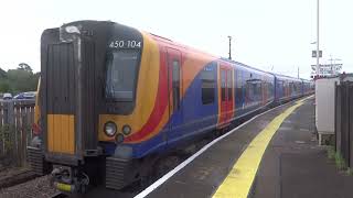 450104 departing Lymington Pier 280723 [upl. by Kobylak]