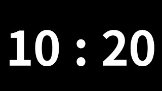 10분 20초 타이머 10minute 20second timer 620 second timer [upl. by Buckingham471]