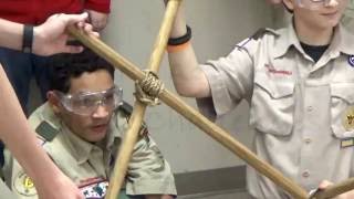 Survival Knots  Boy Scout Knots  Square Knot [upl. by Yenterb594]