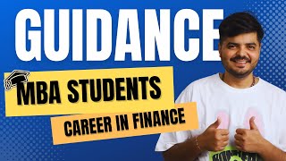 Career in Finance for MBA Students [upl. by Cida]