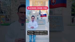 SLOVAKIA 🇸🇰 WORK VISA  SLOVAKIA WORK PERMIT FOR INDIAN  SLOVAKIA JOBS FOR INDIAN [upl. by Zonnya]