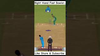 Right Hand Fast Bowler in Real Cricket 24 🤯shorts viral [upl. by Eimareg]