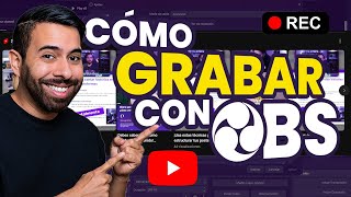 ¿Cómo grabar videos de tu PC con OBS Studio para Youtube Tiktok [upl. by Morrie]