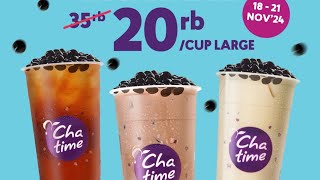 CHATIME LARGE FREE PEARL UNTIL 20 NOV 2024 [upl. by Anad950]