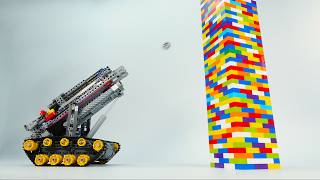 Destroying Lego Towers [upl. by Idnat]