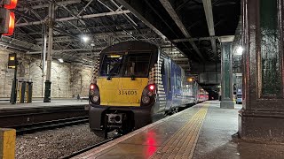 Dalmuir to Edinburgh onboard ScotRail 334005 14th June 2023 [upl. by Yerhcaz817]