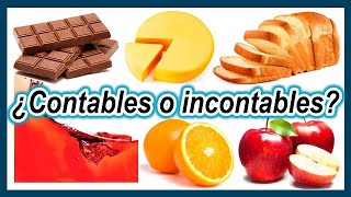 Sustantivos contables e incontables en inglés  refuerzo [upl. by Ecined]