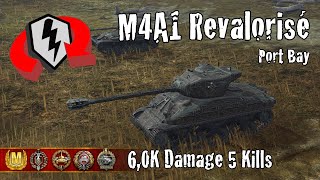 M4A1 Revalorisé  60K Damage 5 Kills  WoT Blitz Replays [upl. by Kacie306]