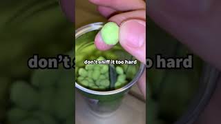 MINBLOWING Mayonnaise Wasabi Coated Peanuts from Thailand SHORTS [upl. by Ahilam]