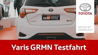 Toyota Yaris GRMN Testfahrt rund um die Deutschland Rallye [upl. by Ainez]