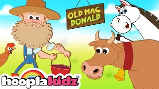 Old MacDonald Song NEW  More Nursery Rhymes amp Kids Songs  HooplaKidz [upl. by Nally142]