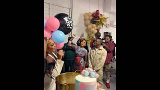 Boosie amp Fiancee Rajel Nelson Host Their Gender Reveal At His 42nd BDay Party 👶🏽 [upl. by Airotahs225]