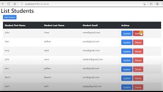 Student Management System Spring Boot Project  Spring Boot Thymeleaf Web Application Full Course ✅ [upl. by Eylhsa]