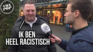 HOE RACISTISCH BENT U  Voxpop 86 [upl. by Eyssej]