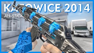 All Katowice 2014 Stickers  CSGO 2022 [upl. by Lahsram473]