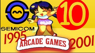 SEMICOM  10 ARCADE GAMES 1995  2001 quotWith List Detailquot [upl. by Oetomit]