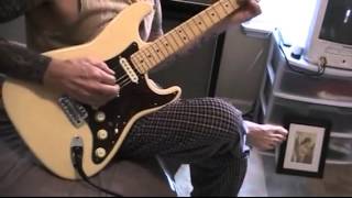 Paulownia Wood Gilmour Strat Demo [upl. by Hermy]