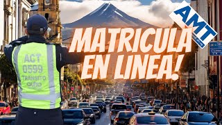 MATRICULA vehicular EN LINEA 2024 EN QUITO  ECUADOR [upl. by Beal]