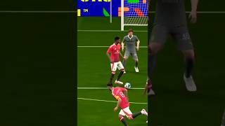 Marcus Rushford Goal 😱⚽ shorts efootball fcmobile24 worldcup [upl. by Hanus74]