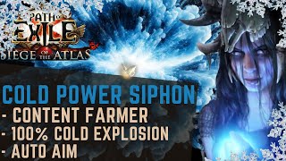 PoE 325  Cold Power Siphon build  Settlers of Kalguur [upl. by Nnyla]