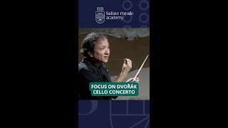 Focus on Dvořáks cello concerto in B minor opus 104 with Chu YiBing Peter Bruns and Denis Severin [upl. by Naicad]