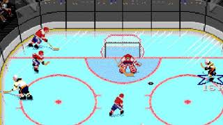 NHL 94 Franchise Mode 1990 Playoff QF  2 Chris O PIT vs 7 hokkeefan2 VAN [upl. by Aria]