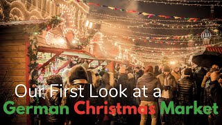 Our FIRST Look at the German Christmas Markets in Hamburg Germany  Travel Vlog [upl. by Jasper]