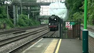 35018 British India Line passing through Atherstone on the 4th of June 2024 [upl. by Noira47]