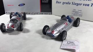 CMC MercedesBenz W165 Numbers 16 and 24 118 Scale models review [upl. by Braynard14]