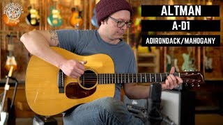 Altman AD1 Midwood Guitar Studio [upl. by Lolande]