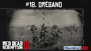 Localización Orégano  18Compendio Plantas  Red dead redemption 2 [upl. by Ainedrag]