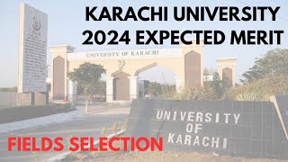 Karachi University 2024 admissions  Karachi university 2023 merit list [upl. by Aikas33]